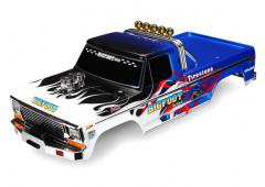 Traxxas TRX3653 Body, Bigfoot Flame, officieel erkende replica (geverfd, overdrukplaatjes aangebrac