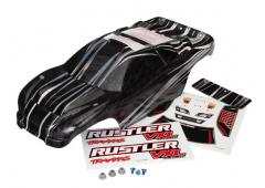 Traxxas TRX3719 Body, Rustler VXL, ProGraphix (vervanging voor de geverfde body. Graphics zijn gedr