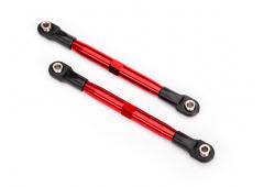 Traxxas TRX6742R Teenverbindingen (TUBES rood geanodiseerd, 7075-T6 aluminium, sterker dan titanium)