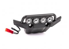 Traxxas TRX6791 Bumper, voor (gemonteerd, LED-verlichting geinstalleerd) (past op 4WD Rustler)