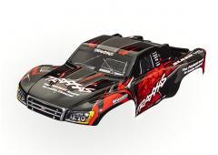 Traxxas TRX6812R Body, Slash VXL 2WD (past ook op Slash 4X4), rood (geverfd, emblemen aangebracht)