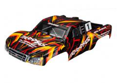 Traxxas TRX6816 Body, Slash 4X4, oranje (geverfd, emblemen aangebracht)