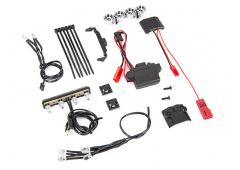 Traxxas TRX7285A LED-verlichtingsset, 1 / 16e Summit (voeding, chromen lichtbalk, daklichtkabelboom