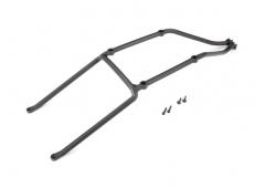 Traxxas TRX7713X Carrosseriesteun, achter / 3x15 mm CS (2) / 3x15 mm platte kop machine