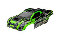 Traxxas TRX7812G Body, XRT, groen (gelakt, stickers aangebracht) (gemonteerd met carrosseriesteunen 