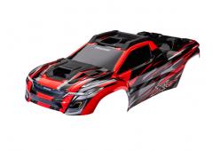 Traxxas TRX7812R Body, XRT, rood (gelakt, stickers aangebracht) (gemonteerd met carrosseriesteunen v