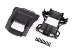 Traxxas TRX7814 Skid pads (hood scoop)/ mount/3x12mm CS (11) (bevestigt aan 7812 body)