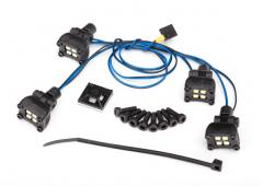 Traxxas TRX8086 LED expeditie rack scenebelicht kit (past op 8111 lichaam, vereist 8028 voeding