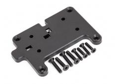 Traxxas TRX8844X Montageplaat, lier/3x15mm CCS (4)/2,5x12mm CCS (4) (past op TRX-6 Ultimate RC Haule