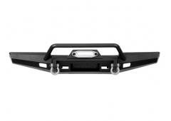 Traxxas TRX8869 Bumper, voorkant, lier, breed (inclusief bumpersteun, D-ringen, kabelgeleider, hardw