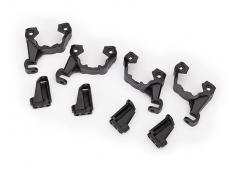 Traxxas TRX8885 trillingdempers (frame, linker (2), kader, rechts (2)) / portal mounts (1 elk, voorz