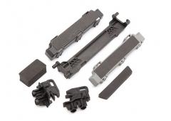 Traxxas TRX8919 Batterijhouder / houders (voor en achter) / afstandhouders voor batterijcompartiment