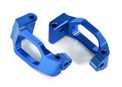 Traxxas TRX8932X Casterblokken (c-hubs), 6061-T6 aluminium (blauw geanodiseerd), links en rechts /