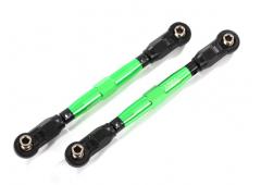 Traxxas TRX8948G Toe links, voorzijde (TUBES groen geanodiseerd, 7075-T6 aluminium, sterker dan tita