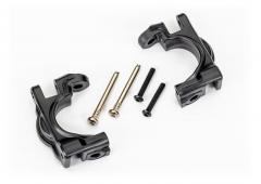 Traxxas TRX9032 Caster blokken (c-hubs), extreem zwaar, zwart (links & rechts)/ 3x32mm scharnierpenn