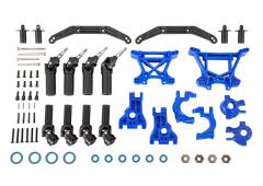 Traxxas TRX9080X Outer Driveline & Suspension Upgrade Kit, extreme heavy duty, blauw