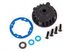 Traxxas TRX9081 Huis, middendifferentieel / x-ring pakkingen (2) / 5x10x0.5 PTFE-gecoate ring (1) /