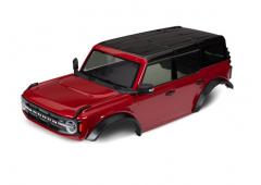 Traxxas TRX9211R Body, Ford Bronco (2021), compleet, rood (geverfd) (inclusief grille, zijspi