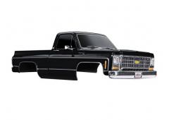 Traxxas TRX9212X Carrosserie, Chevrolet K10 Truck (1979), compleet, zwart (gelakt, stickers aangebra