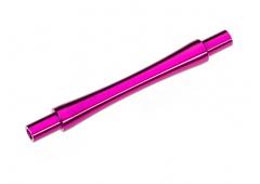 Traxxas TRX9463P As, wheelie bar, 6061-T6 aluminium (roze geanodiseerd) (1)/ 3x12 BCS (met schroefdr