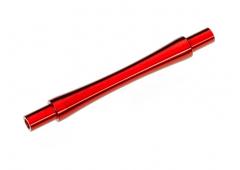 Traxxas TRX9463R As, wheelie bar, 6061-T6 aluminium (rood geanodiseerd) (1)/ 3x12 BCS (met schroefdr