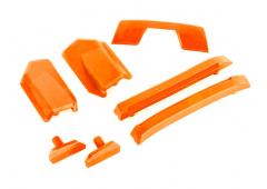 Traxxas TRX9510T Bodyversterkingsset, oranje/skidpads (dak) (past op 9511 Body)