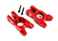 Traxxas TRX9552R Dragers, steekas, 6061-T6 aluminium (rood geanodiseerd) (links en rechts