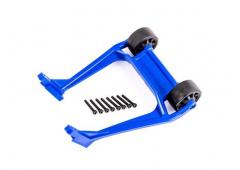 Traxxas TRX9576X Wheelie bar, blauw (gemonteerd)