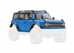 Traxxas TRX9711-BLUE Body, Ford Bronco, compleet, Blauw (inclusief grille, zijspiegels, deurgrepen, 