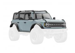 Traxxas TRX9711-GRAY Body, Ford Bronco, compleet, Cactus Grijs (inclusief grille, zijspiegels, deurg