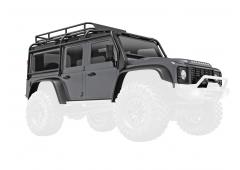 Traxxas TRX9712-SVLR Body, Land Rover Defender, compleet, zilver (inclusief grille, zijspiegels, deu