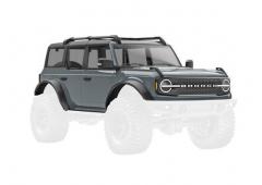 Traxxas TRX9723-DKGRY Body, Ford Bronco, compleet, donkergrijs (inclusief grille, zijspiegels, deurg