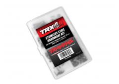 Traxxas TRX9746X Hardwarekit, roestvrij staal, compleet (bevat alle roestvrijstalen hardware die wor