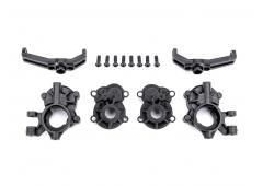 Traxxas TRX9832 Portal drive housings, front, inner & outer (left & right)/ caster blocks (portal dr