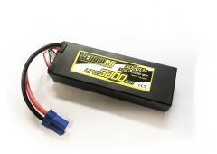 5000mAh 11,1V 3S 50C Hardcase EC5 plug YellowRC LiPo