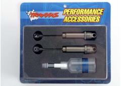 Traxxas TRX2662 Big Bore schokbrekers (XX-lang) (hardgeanodiseerd)