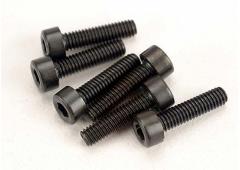 Traxxas TRX3229 Schroeven, 2.5x10mm cap-head machine (inbus) (6)