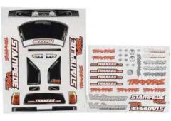 Traxxas TRX3613R Sticker vellen, Stampede VXL