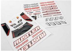 Traxxas TRX3716 Sticker vellen Rustler