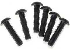 Traxxas TRX3933 Schroeven, 4x16mm button-head machine (inbus) (6)