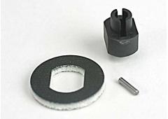 Traxxas TRX4884 Schijf, rem / naaf, adapter / 2mm pin