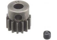 Traxxas TRX5640 Tandwiel, 14-T pinion (gehard staal)/ stelschroef