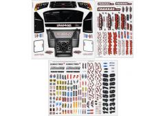 Traxxas TRX6813 Stickervel, Slash 4X4