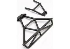 Traxxas TRX6836 Bumper, achter / bumper steun, achter (zwart)