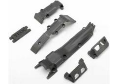 Traxxas TRX7037 Skidplate set, voor (1) / achteraan (1)