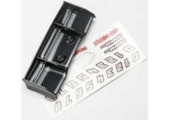 Traxxas TRX7122G Vleugel 1/16 E-Revo Exo-carbon finish / Sticker vel