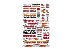 Traxxas TRX9950 Official Team Traxxas race sticker set