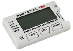 Digital Battery Capacity Checker - NiCd - NiMH - LiFE - LiPo Digital Battery Capacity Checker - NiCd - NiMH - LiFE - LiPo