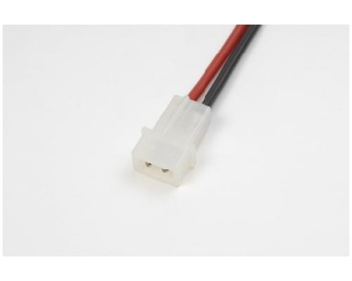 AMP stekker, Vrouw., silicone kabel 16AWG, 10cm (1st)