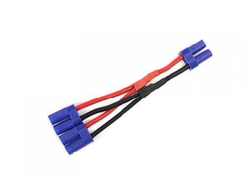Y-kabel parallel E-Flite EC5, silicone kabel 14AWG (1st)